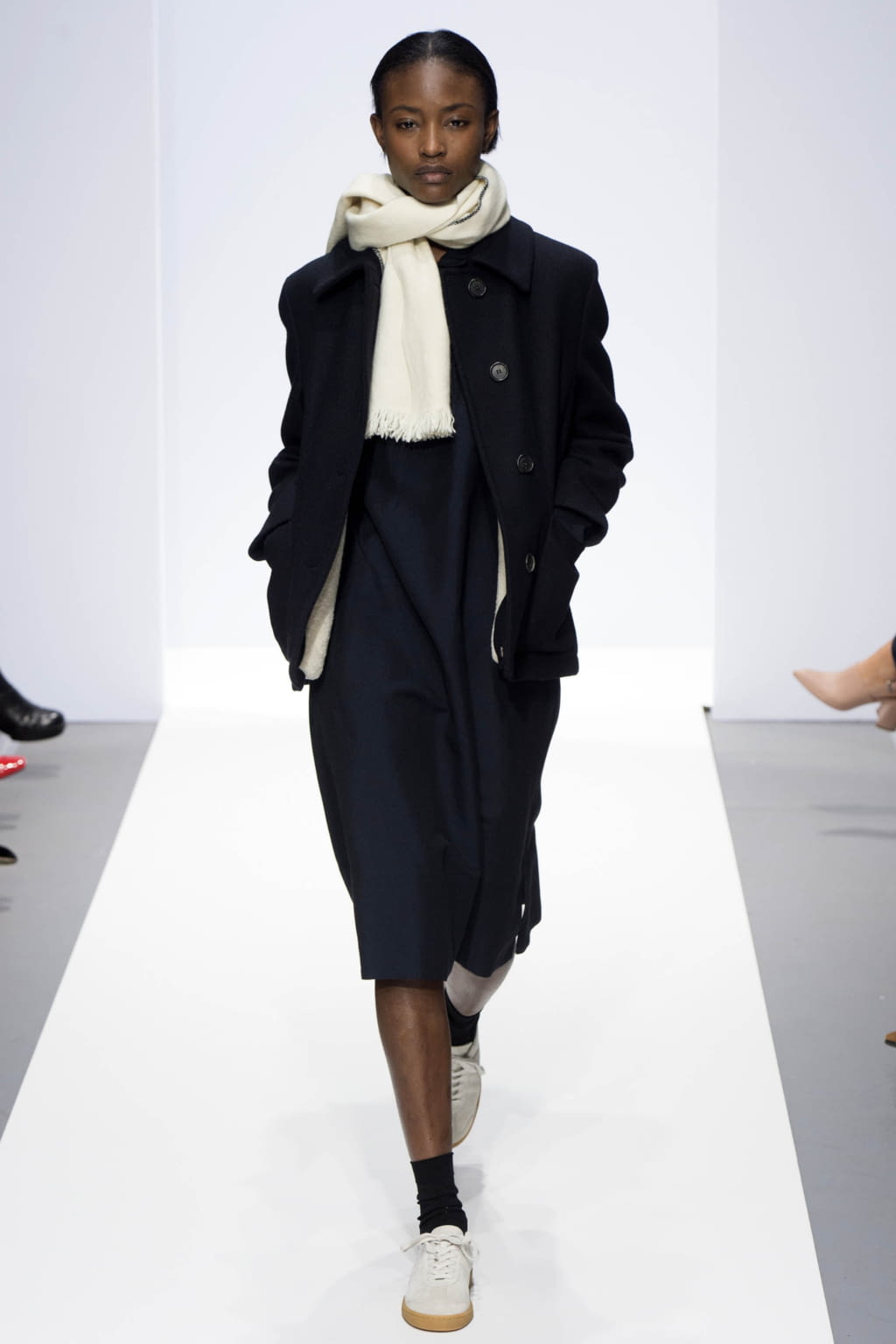Fashion Week London Fall/Winter 2017 look 5 from the Margaret Howell collection 女装
