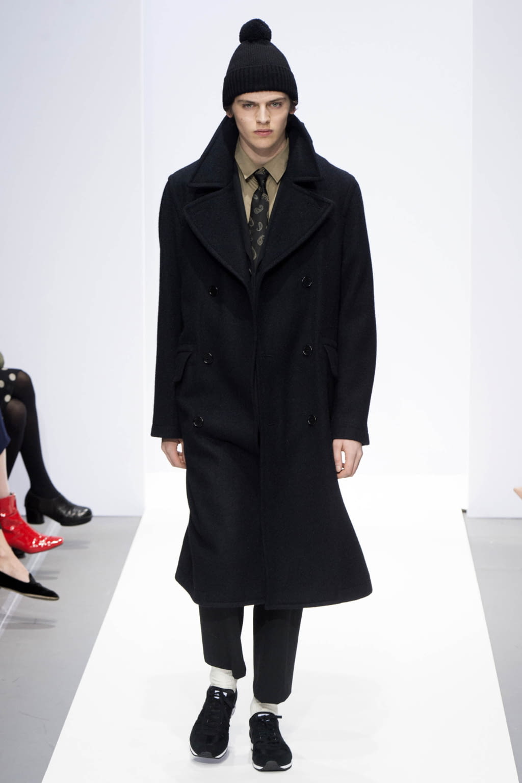Fashion Week London Fall/Winter 2017 look 13 from the Margaret Howell collection womenswear