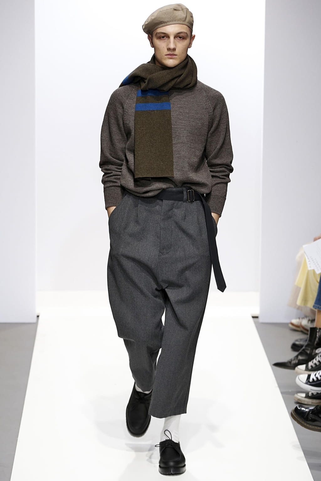 Fashion Week London Fall/Winter 2018 look 29 from the Margaret Howell collection womenswear