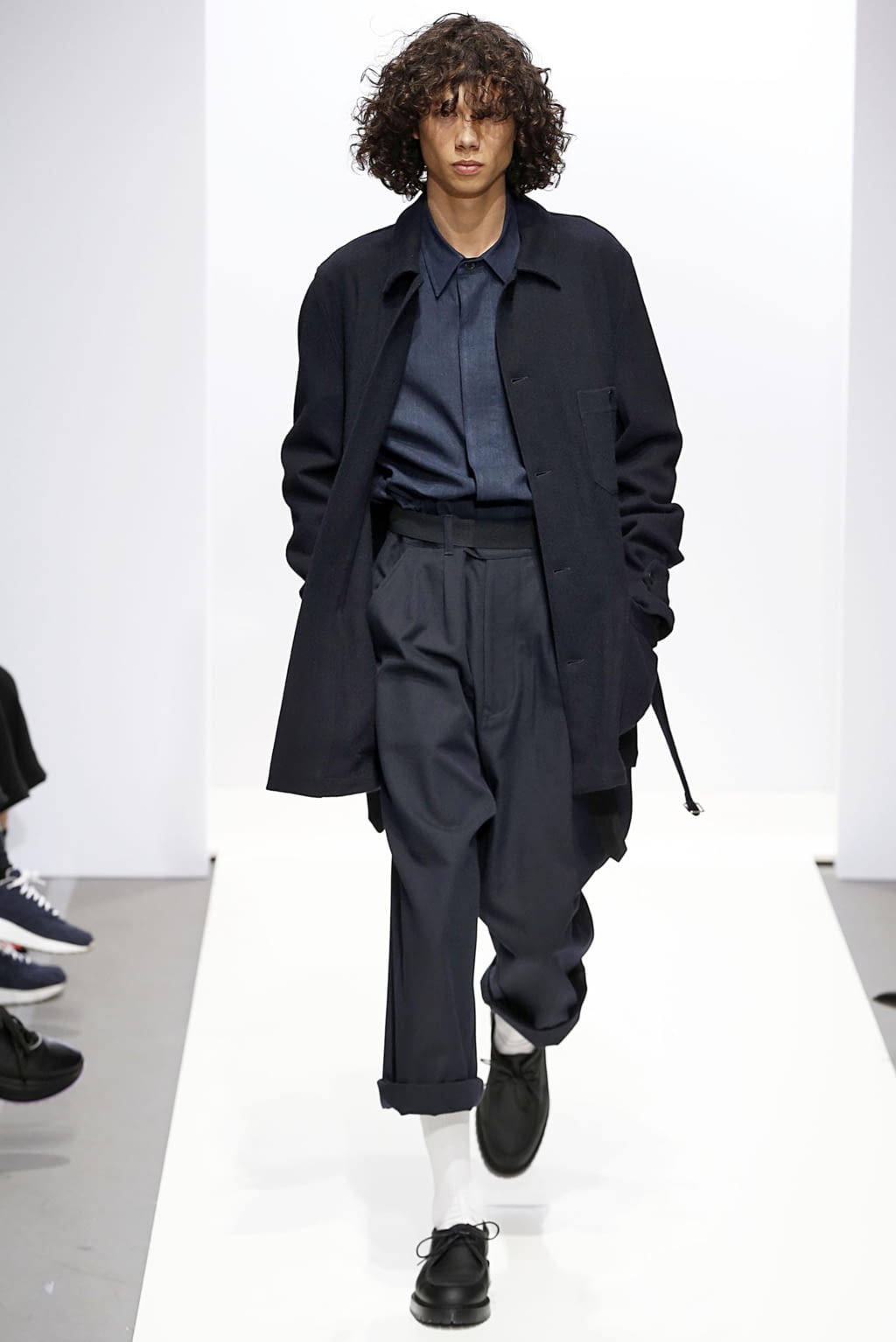 Fashion Week London Fall/Winter 2018 look 34 from the Margaret Howell collection womenswear