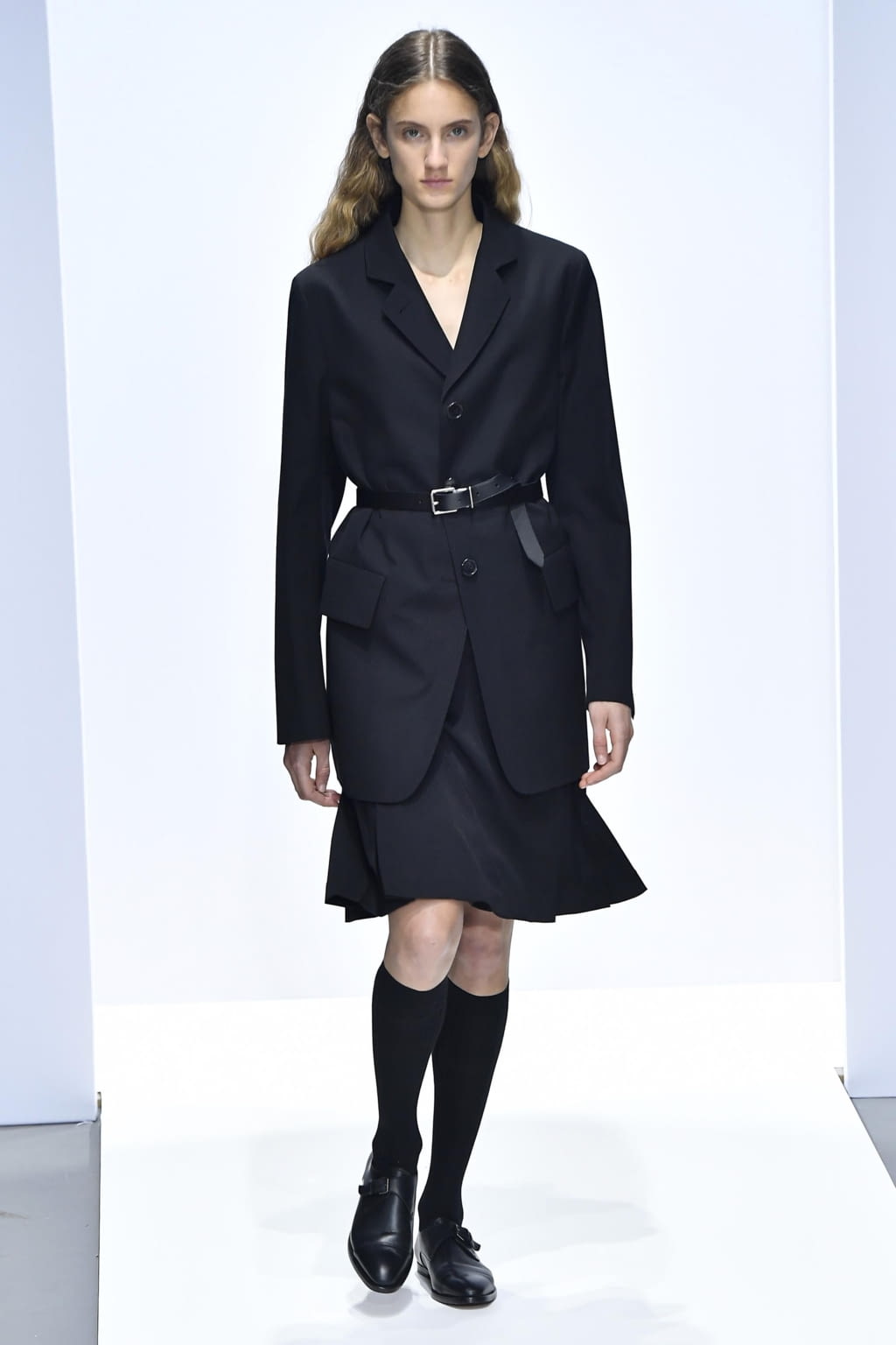 Fashion Week London Fall/Winter 2020 look 14 from the Margaret Howell collection womenswear