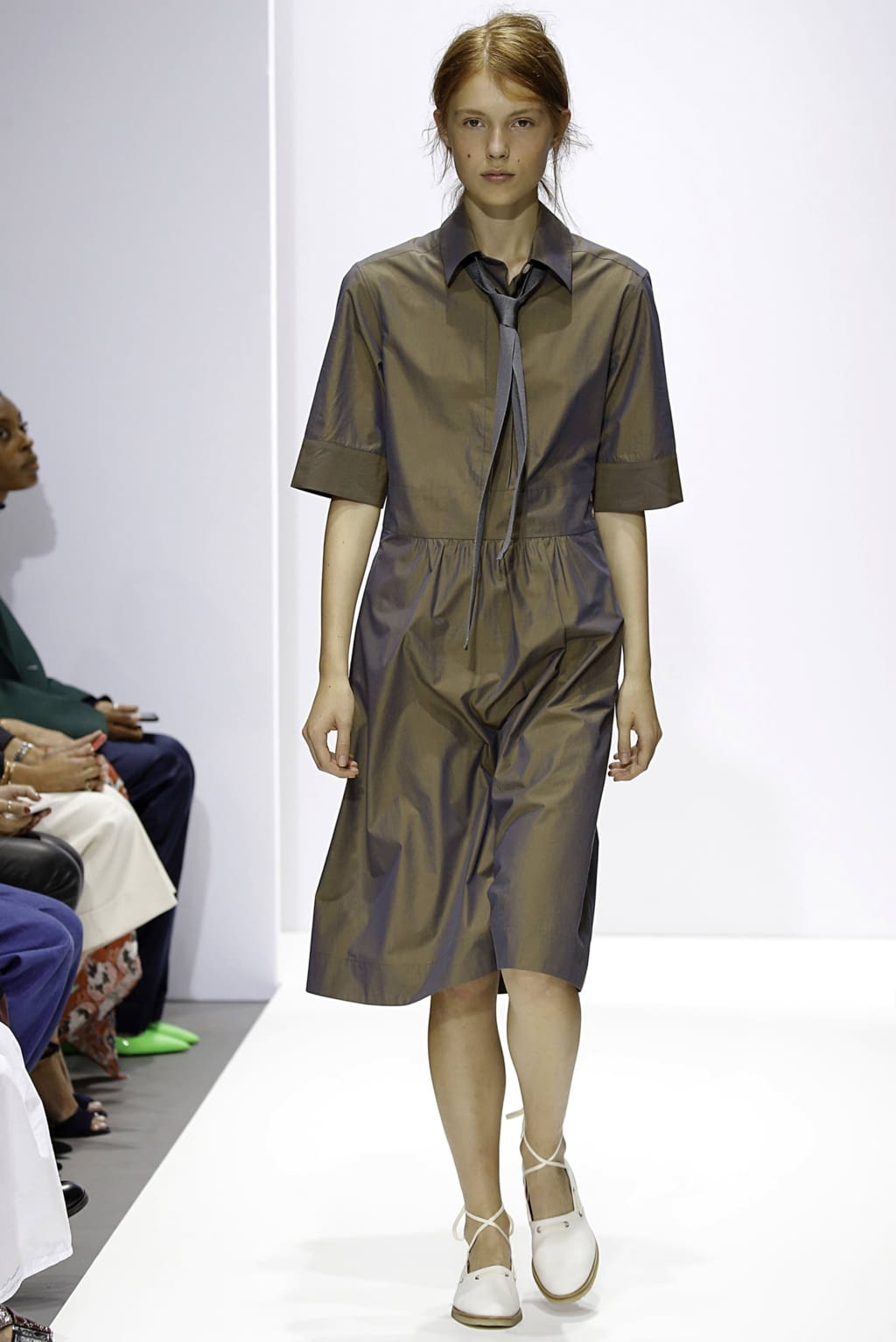 Fashion Week London Spring/Summer 2019 look 15 from the Margaret Howell collection womenswear