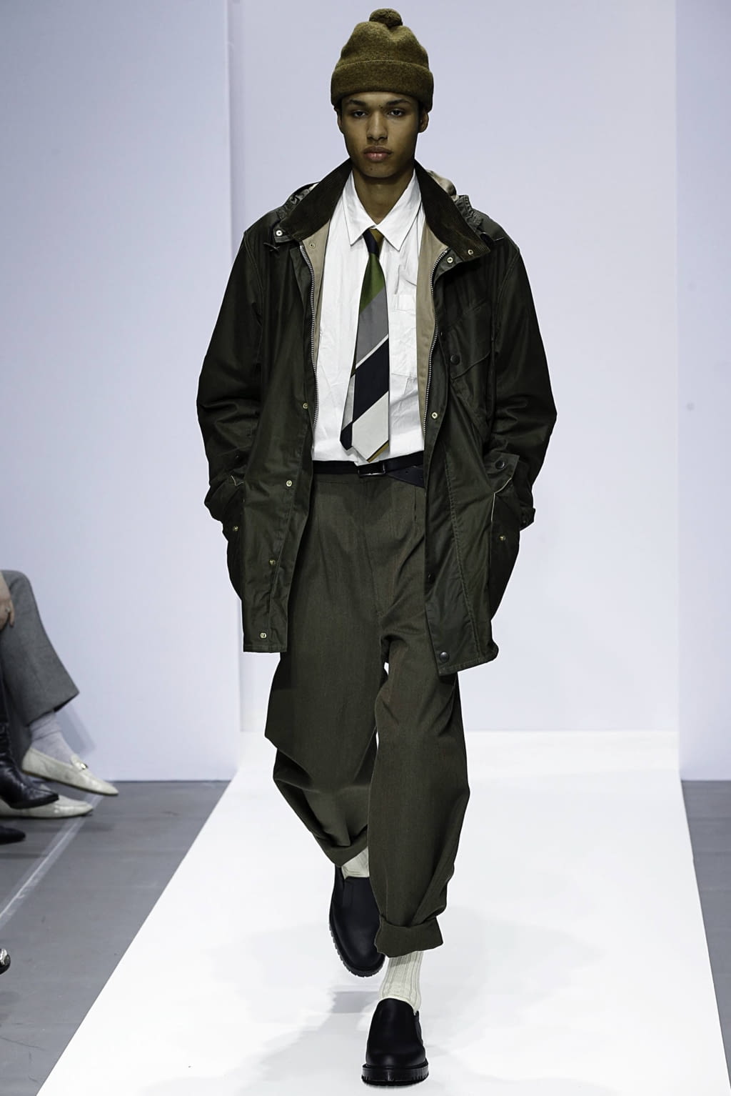 Fashion Week London Fall/Winter 2019 look 41 from the Margaret Howell collection menswear