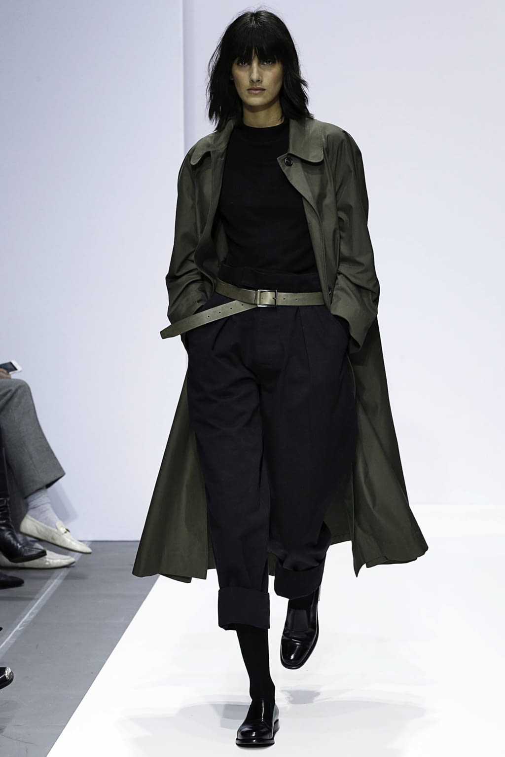 Fashion Week London Fall/Winter 2019 look 43 from the Margaret Howell collection 女装