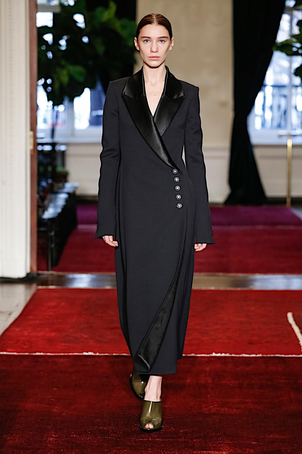 Fashion Week New York Fall/Winter 2020 look 8 de la collection Marina Moscone womenswear