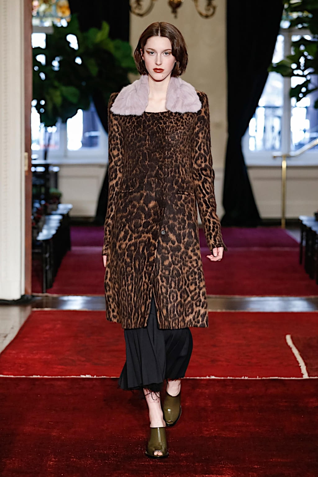 Fashion Week New York Fall/Winter 2020 look 9 de la collection Marina Moscone womenswear