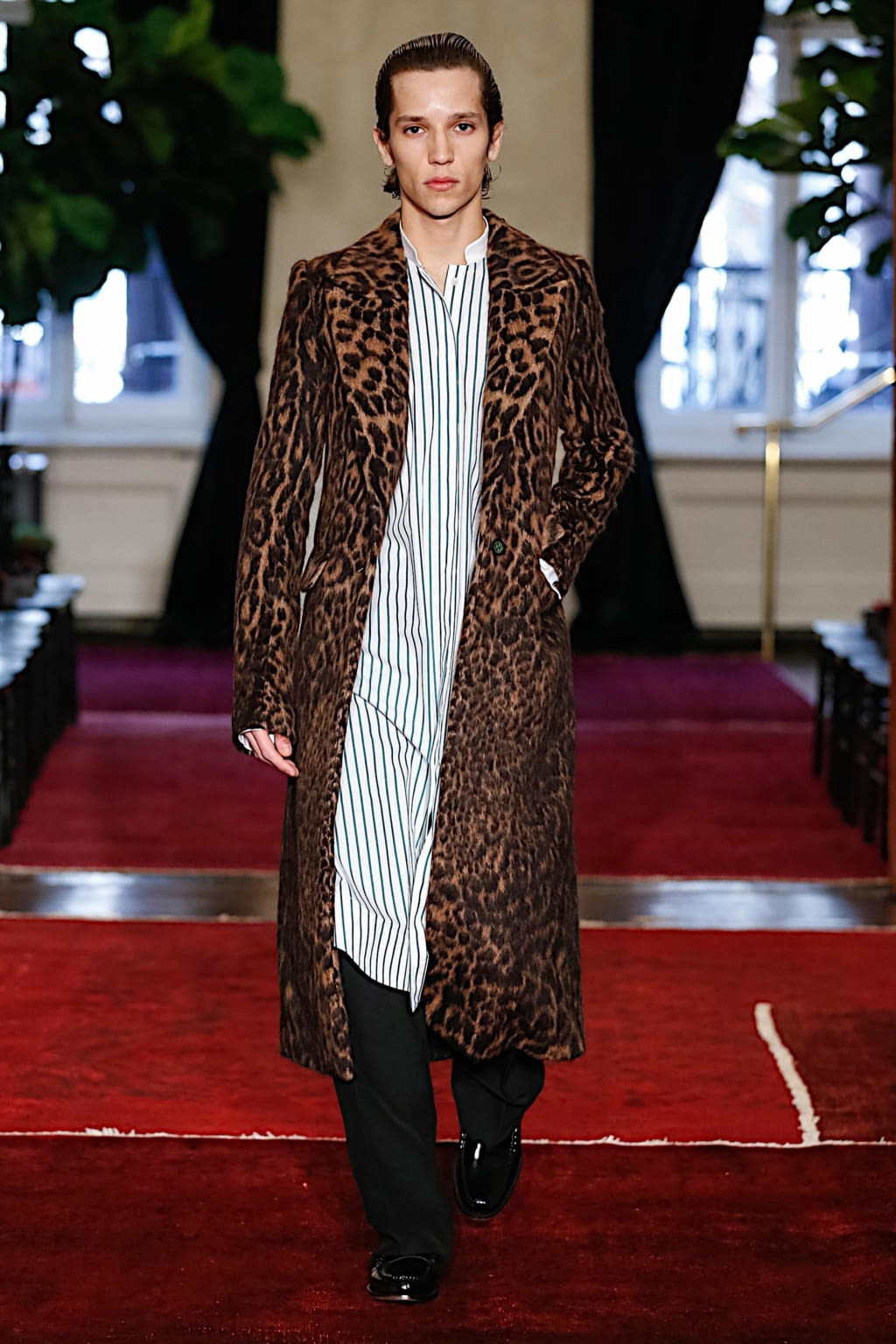 Fashion Week New York Fall/Winter 2020 look 11 from the Marina Moscone collection womenswear