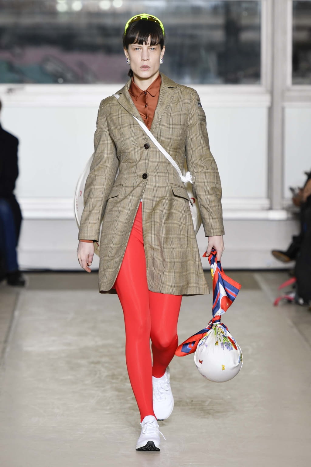 Fashion Week Paris Fall/Winter 2018 look 11 from the Marine Serre collection womenswear