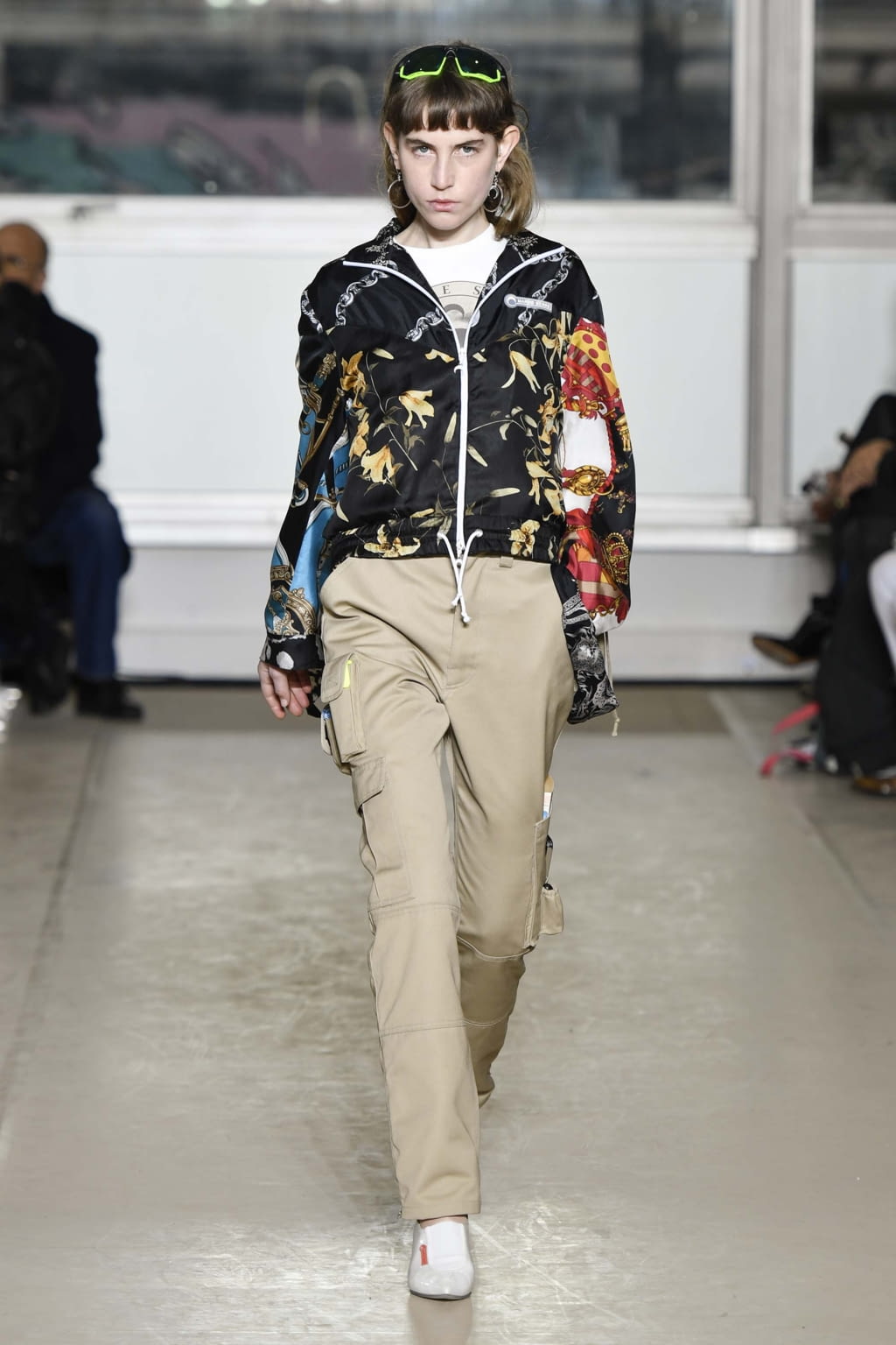 Fashion Week Paris Fall/Winter 2018 look 15 from the Marine Serre collection 女装