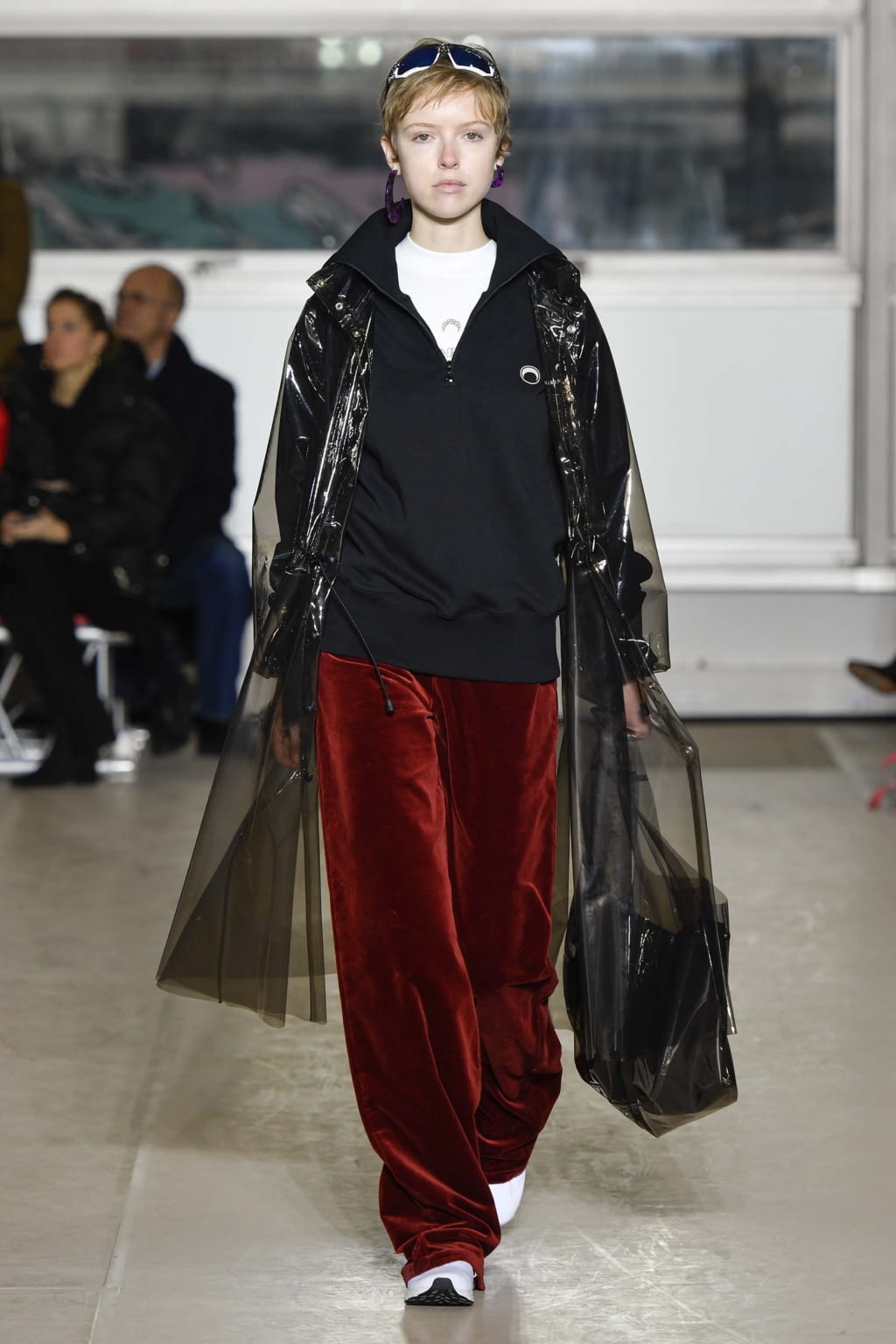 Fashion Week Paris Fall/Winter 2018 look 21 from the Marine Serre collection 女装