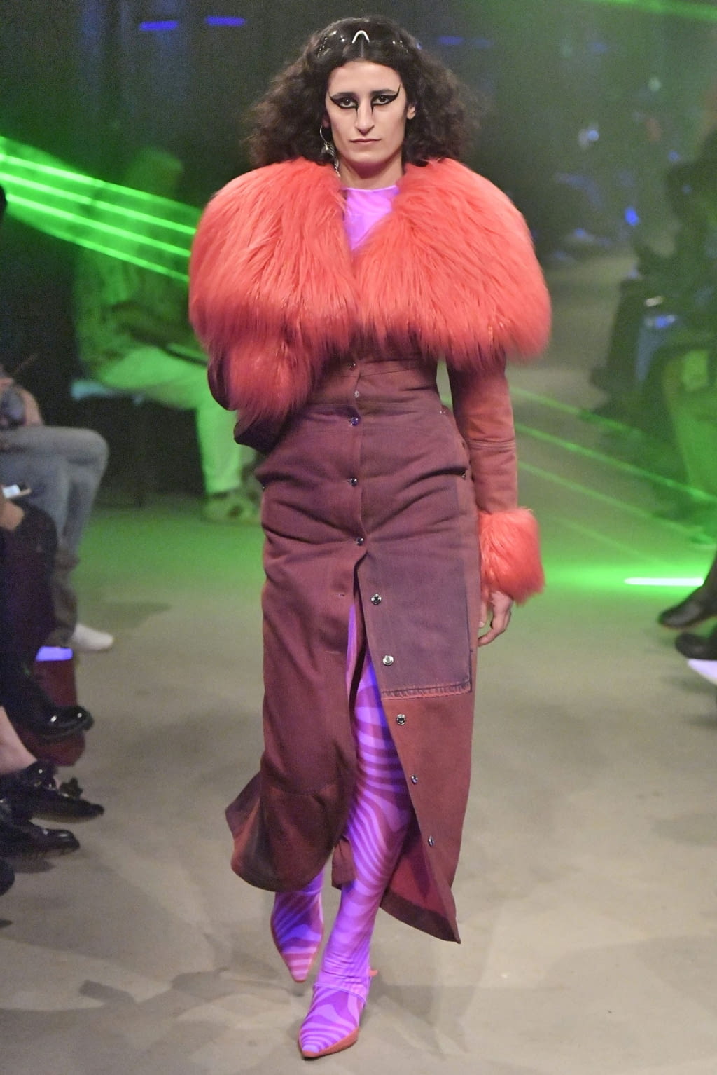 Fashion Week Paris Fall/Winter 2019 look 33 from the Marine Serre collection womenswear