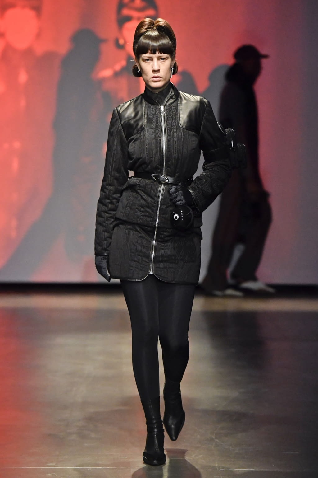 Fashion Week Paris Fall/Winter 2020 look 20 de la collection Marine Serre womenswear