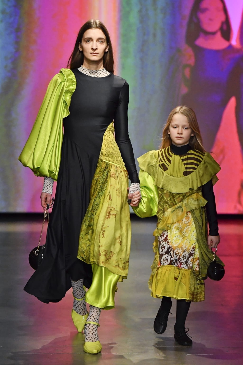 Fashion Week Paris Fall/Winter 2020 look 42 de la collection Marine Serre womenswear