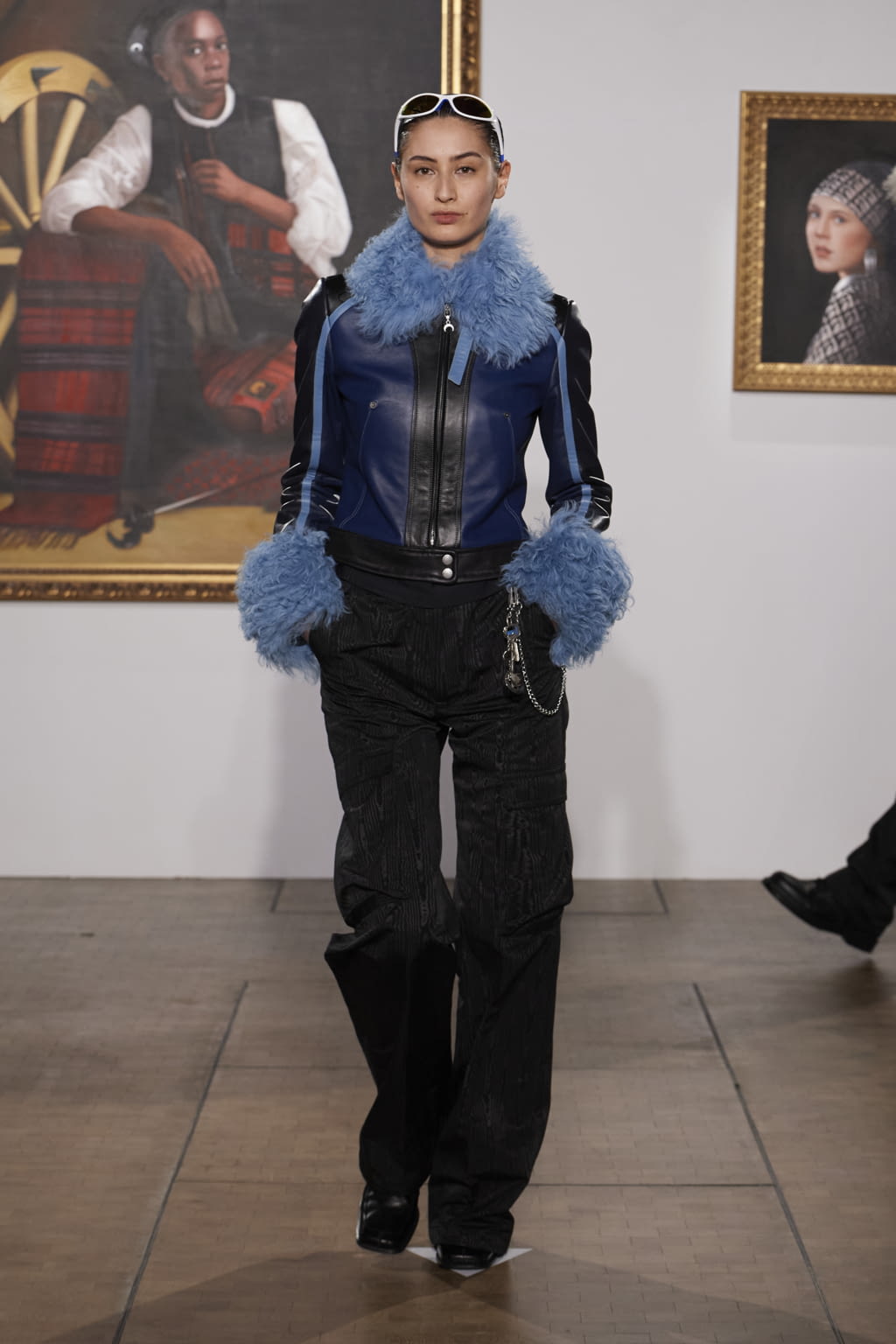 Fashion Week Paris Fall/Winter 2022 look 27 from the Marine Serre collection 女装