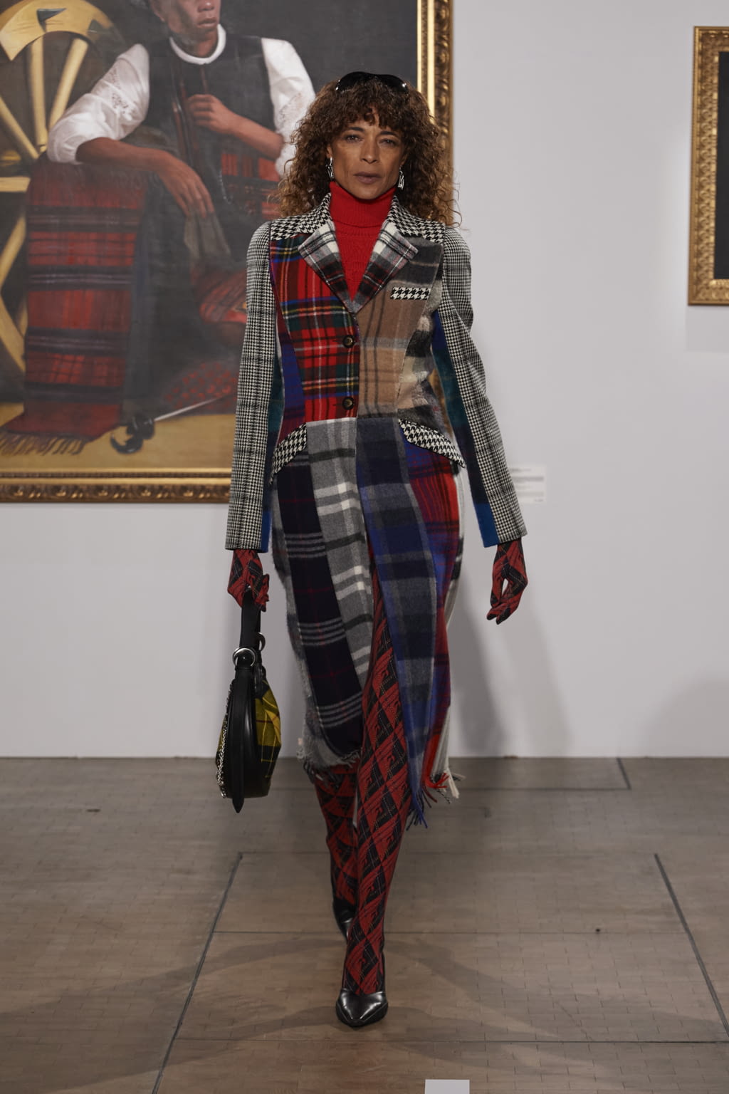 Fashion Week Paris Fall/Winter 2022 look 7 from the Marine Serre collection 女装