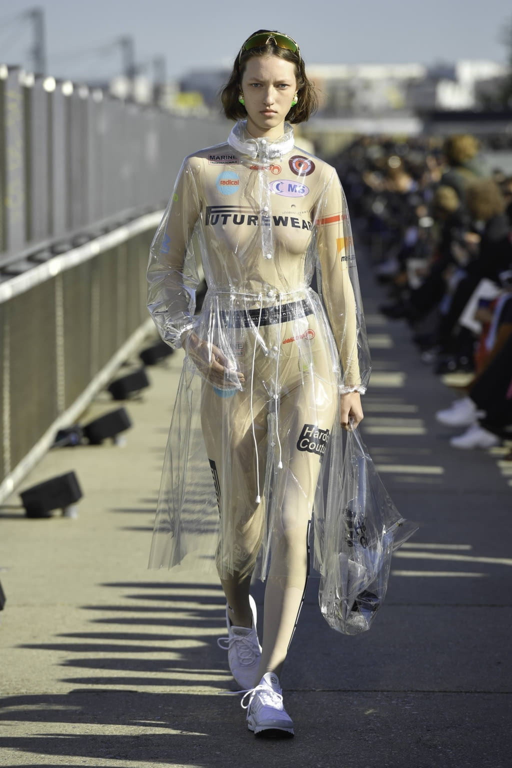 Fashion Week Paris Spring/Summer 2019 look 11 from the Marine Serre collection 女装