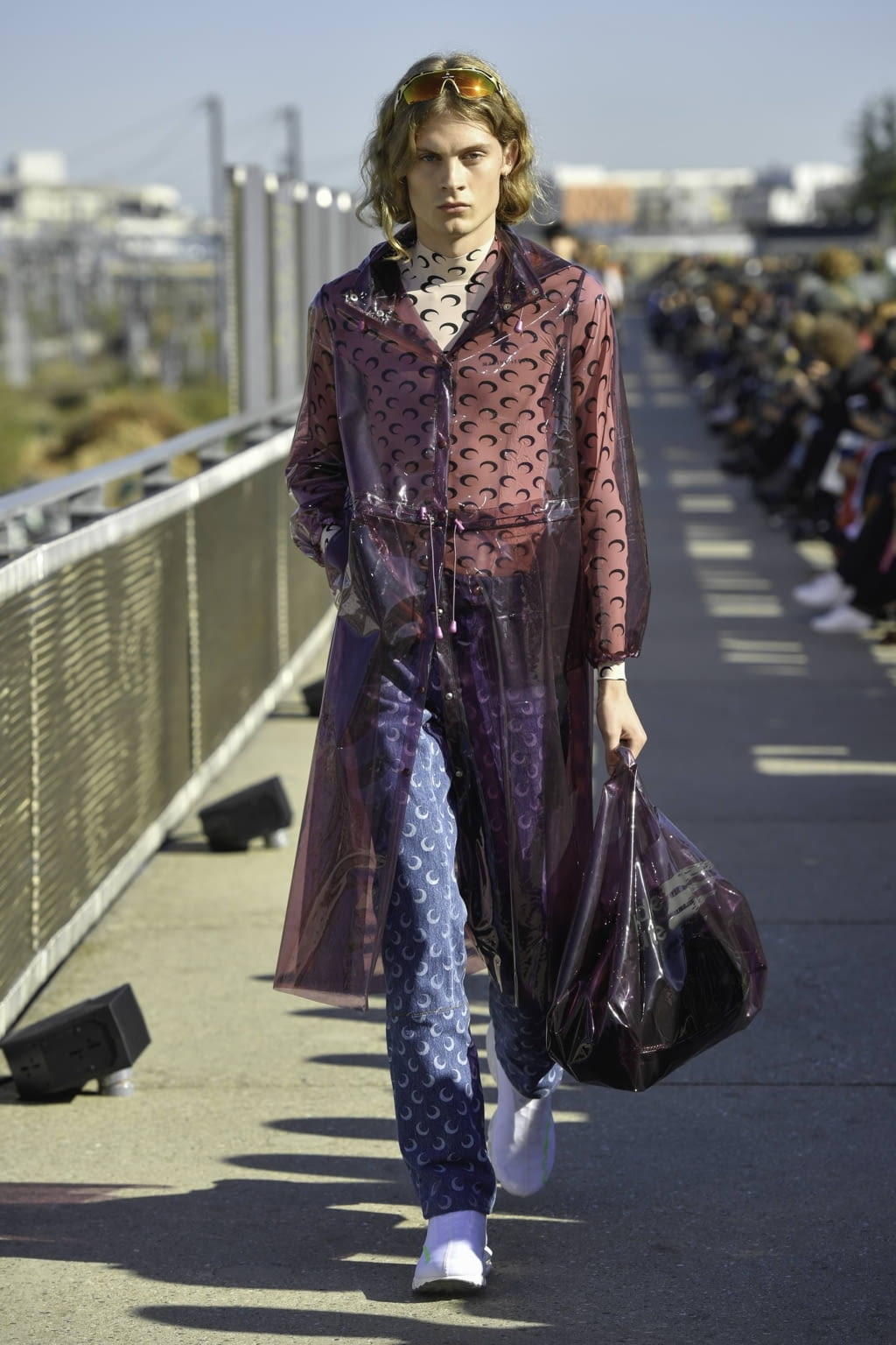 Fashion Week Paris Spring/Summer 2019 look 19 from the Marine Serre collection womenswear