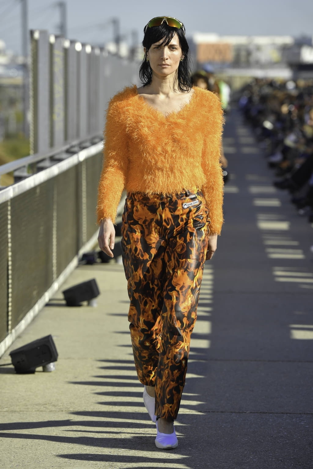 Fashion Week Paris Spring/Summer 2019 look 25 de la collection Marine Serre womenswear