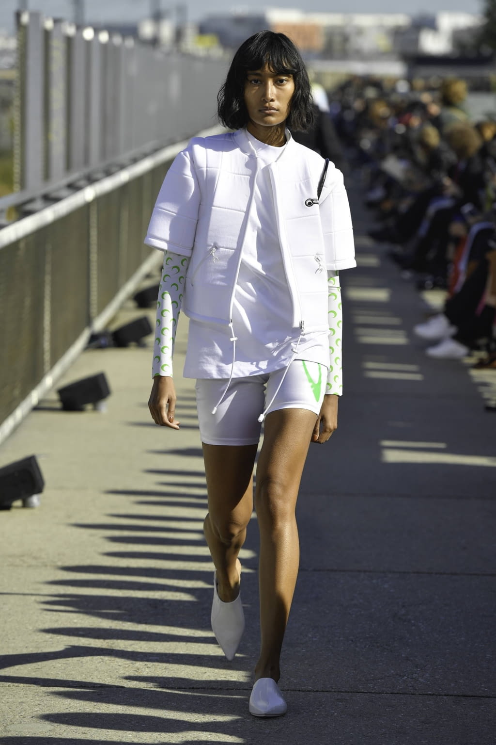 Fashion Week Paris Spring/Summer 2019 look 32 de la collection Marine Serre womenswear