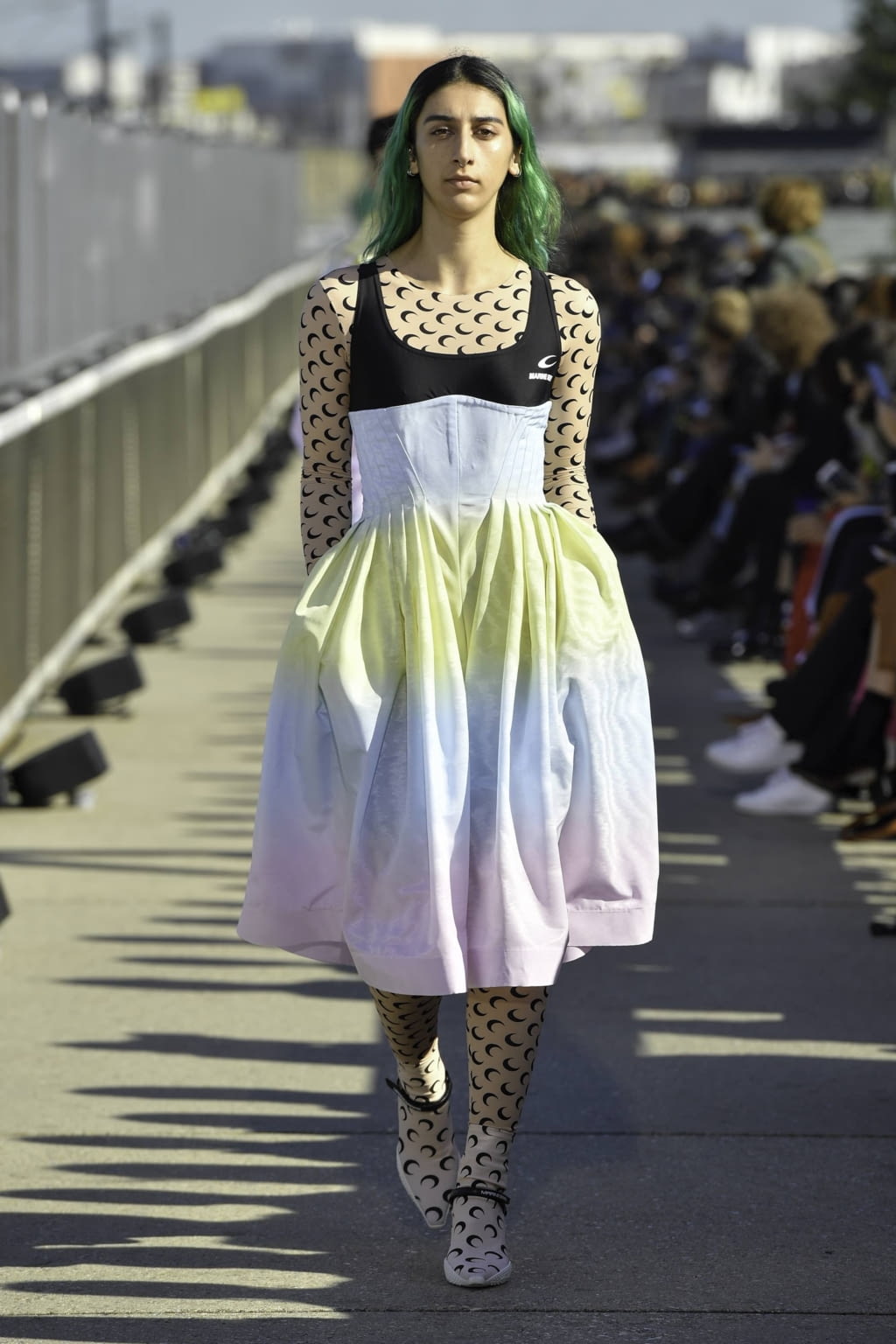 Fashion Week Paris Spring/Summer 2019 look 34 de la collection Marine Serre womenswear