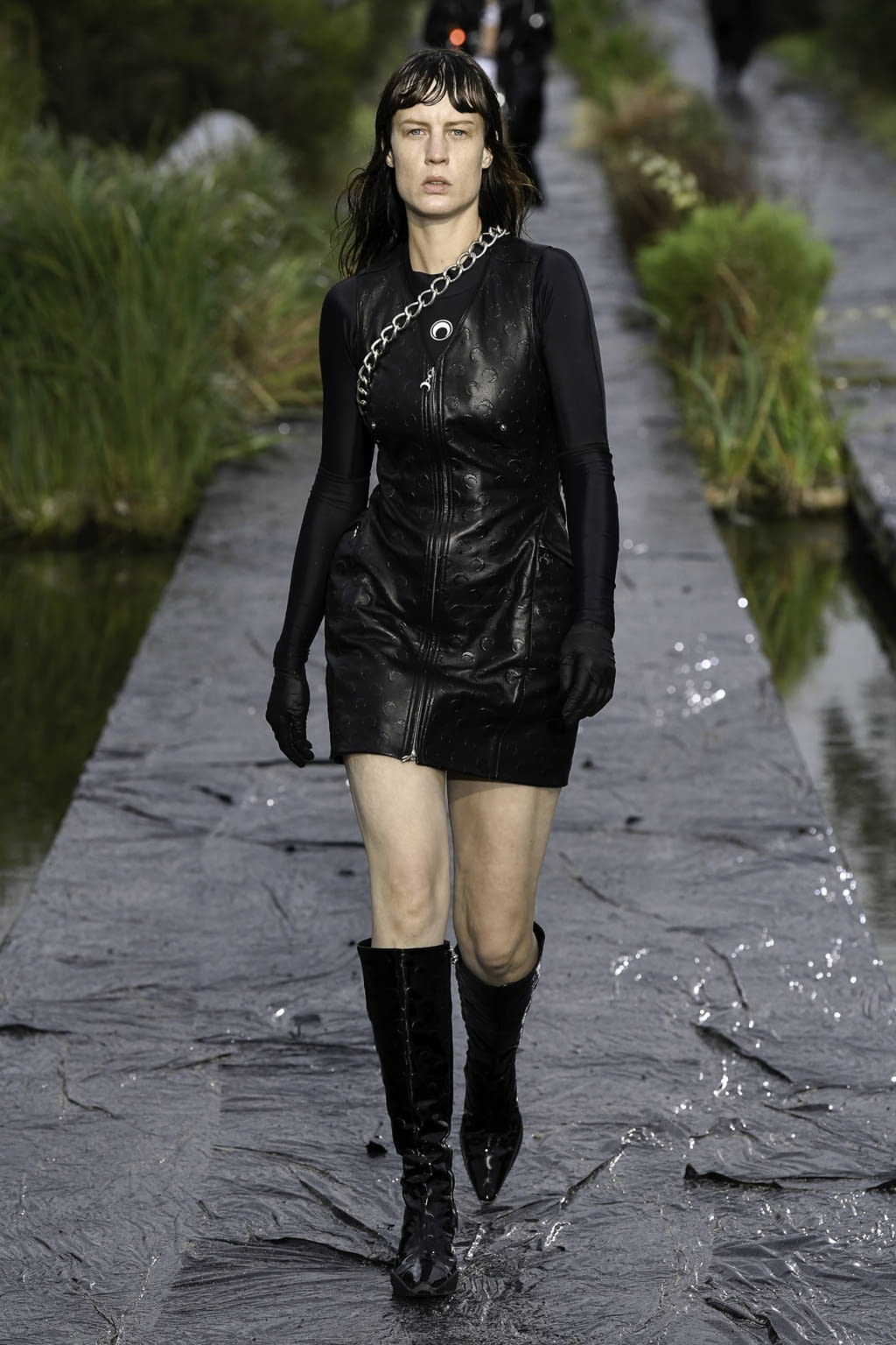Fashion Week Paris Spring/Summer 2020 look 7 from the Marine Serre collection 女装