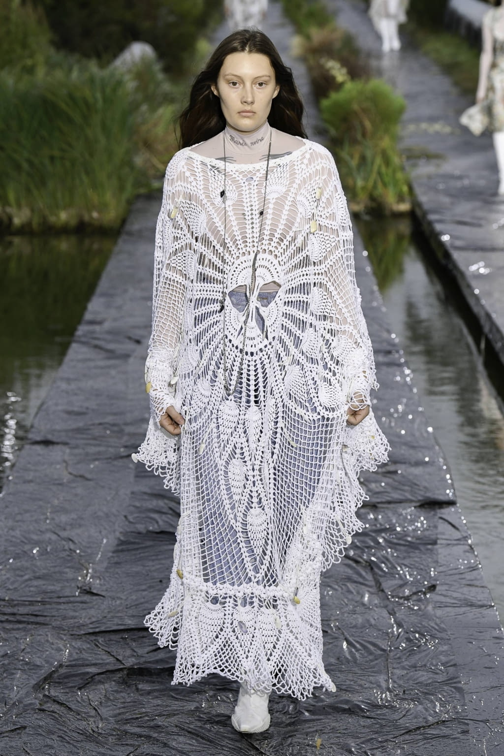 Fashion Week Paris Spring/Summer 2020 look 26 from the Marine Serre collection womenswear