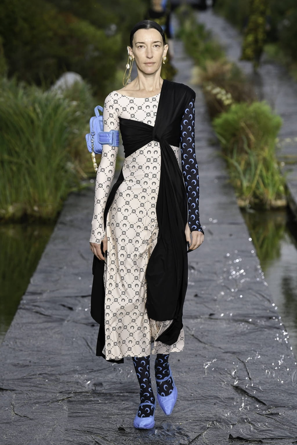 Fashion Week Paris Spring/Summer 2020 look 41 from the Marine Serre collection womenswear