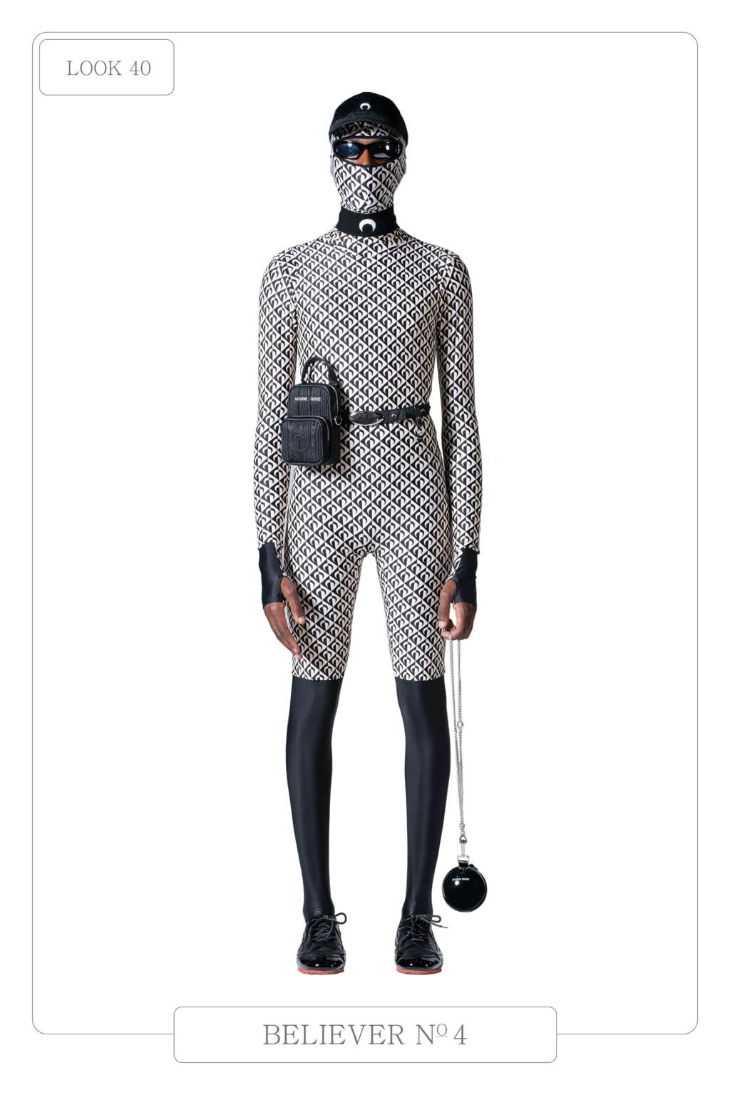 Fashion Week Paris Spring/Summer 2021 look 40 de la collection Marine Serre womenswear