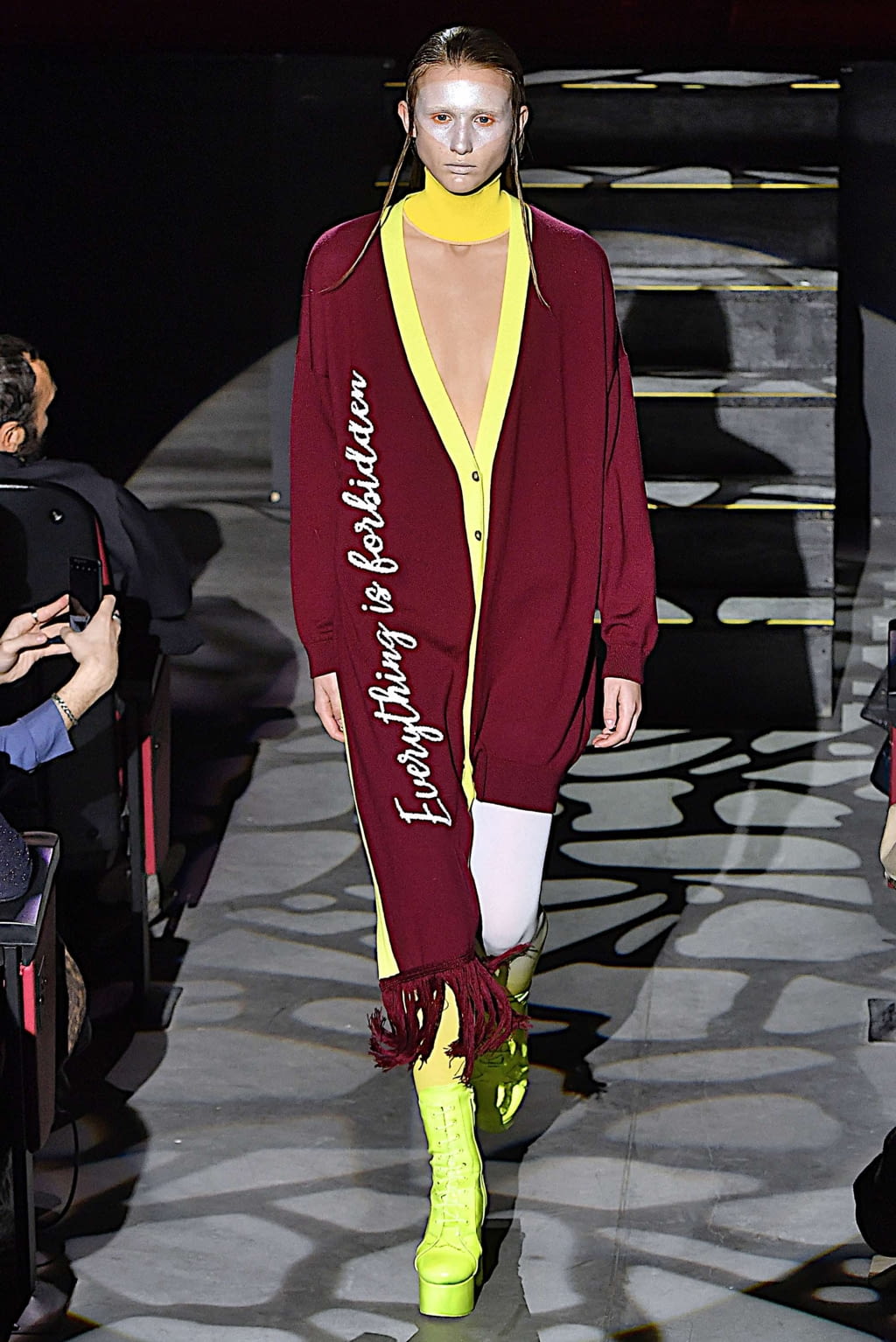 Fashion Week Milan Fall/Winter 2019 look 1 de la collection Marios womenswear