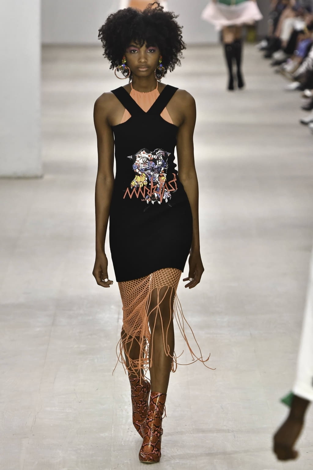 Fashion Week London Spring/Summer 2020 look 7 from the Mark Fast collection womenswear