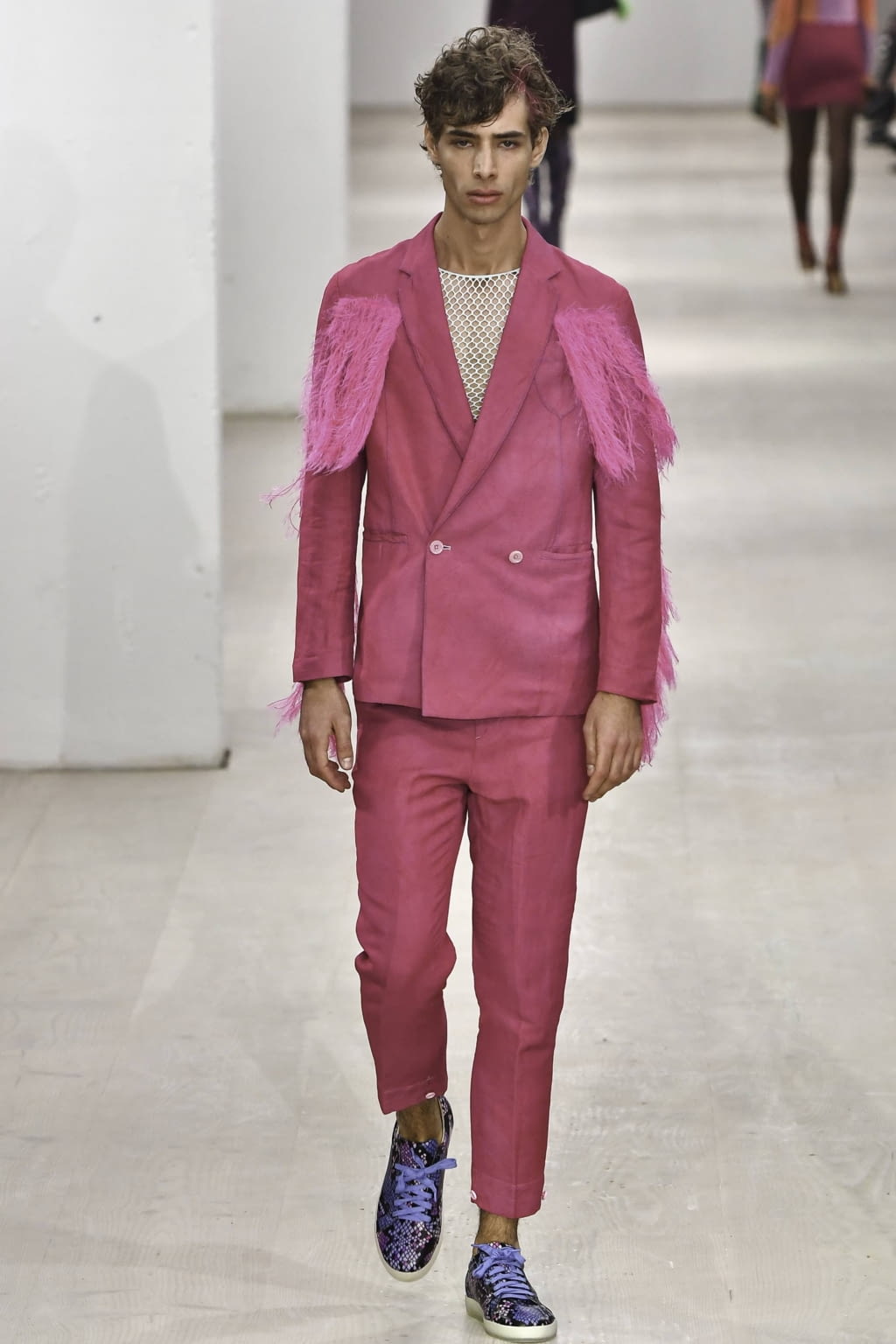 Fashion Week London Spring/Summer 2020 look 20 from the Mark Fast collection womenswear