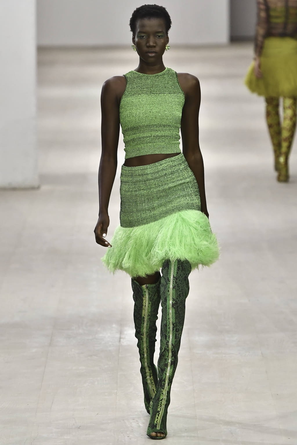 Fashion Week London Spring/Summer 2020 look 46 de la collection Mark Fast womenswear