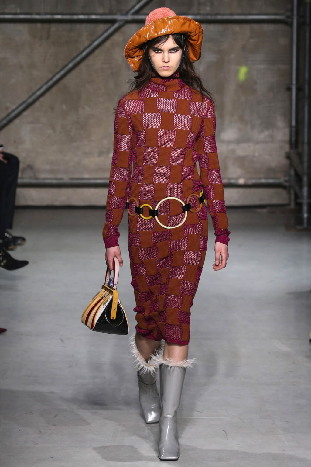 Fashion Week Milan Fall/Winter 2017 look 28 from the Marni collection 女装