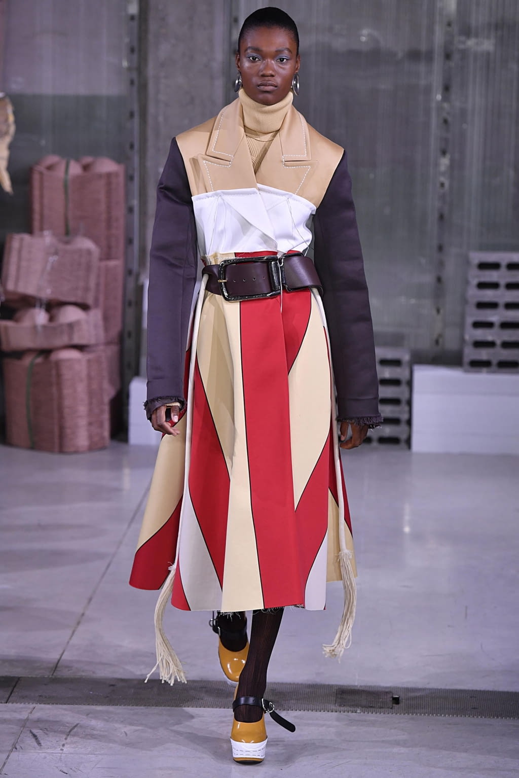 Fashion Week Milan Fall/Winter 2018 look 8 from the Marni collection 女装