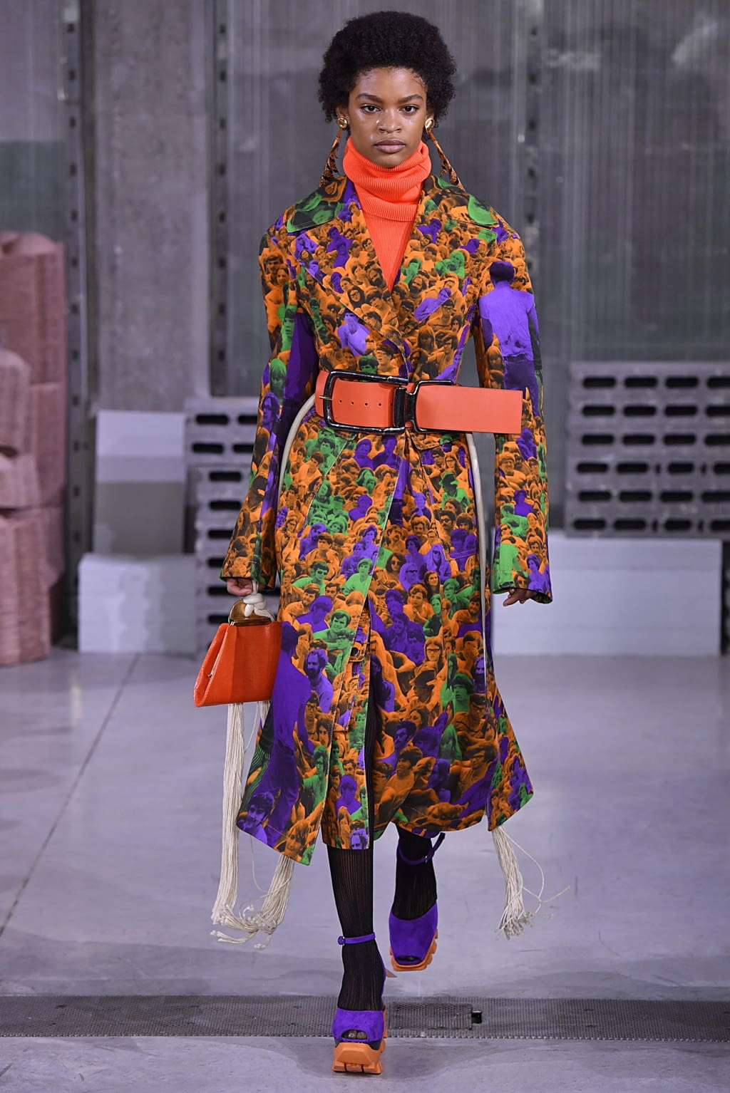 Fashion Week Milan Fall/Winter 2018 look 23 from the Marni collection 女装