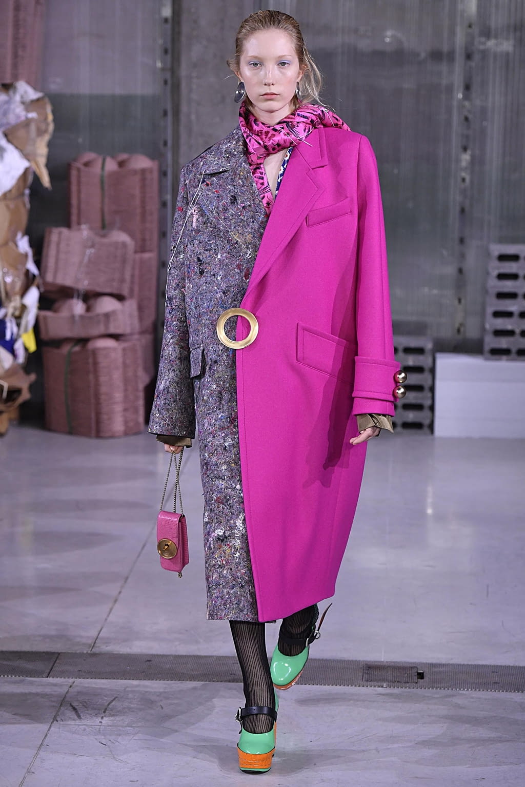 Fashion Week Milan Fall/Winter 2018 look 27 from the Marni collection 女装
