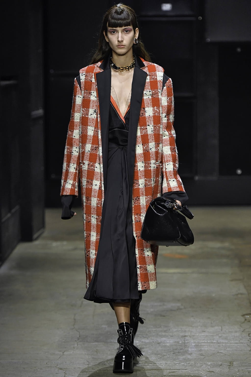 Fashion Week Milan Fall/Winter 2019 look 4 from the Marni collection 女装