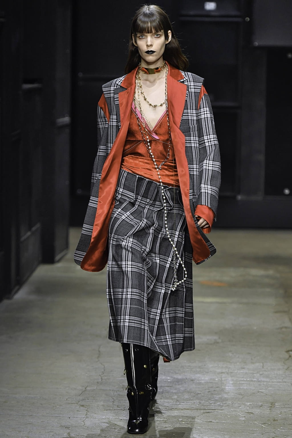 Fashion Week Milan Fall/Winter 2019 look 8 from the Marni collection 女装