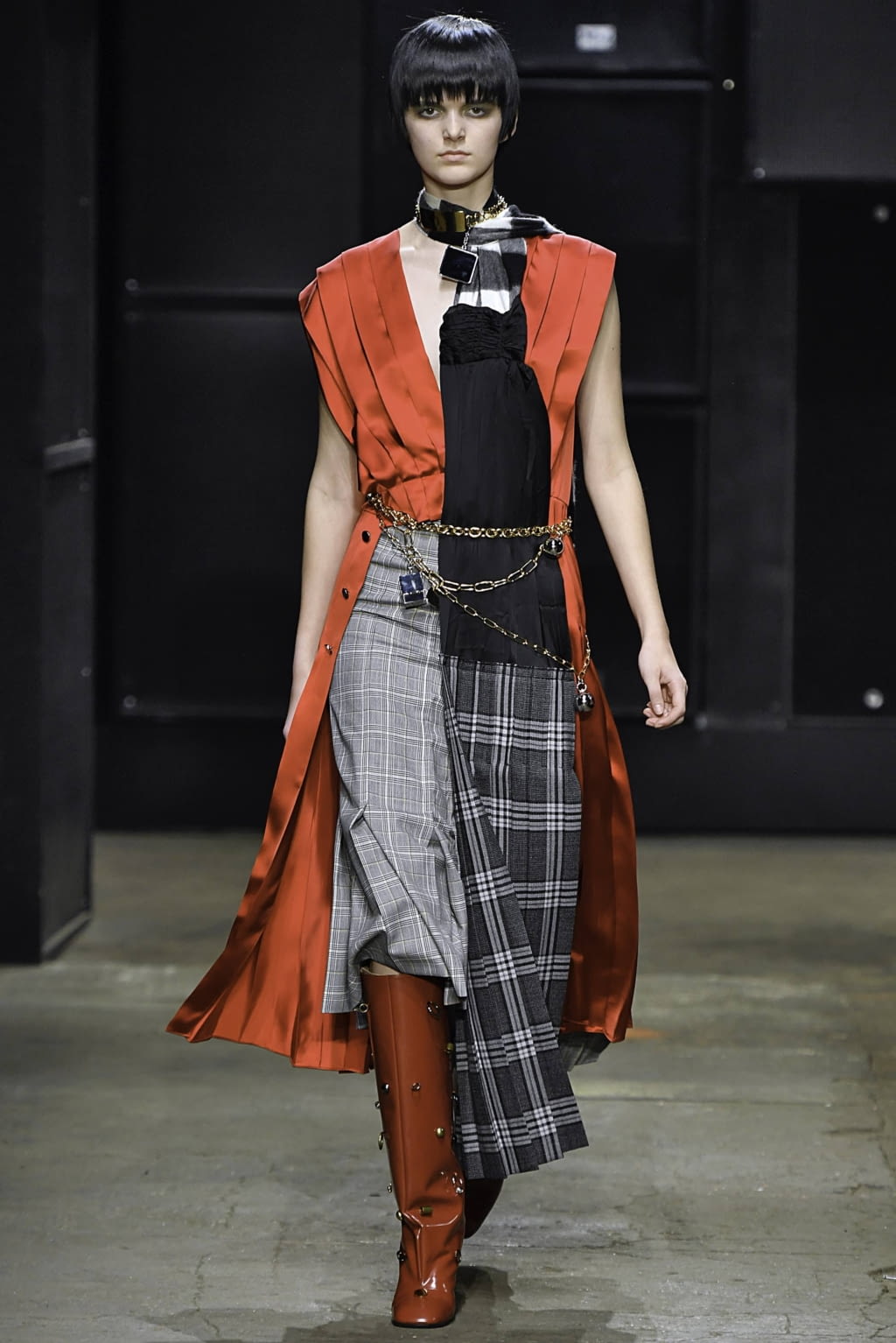 Fashion Week Milan Fall/Winter 2019 look 10 from the Marni collection womenswear