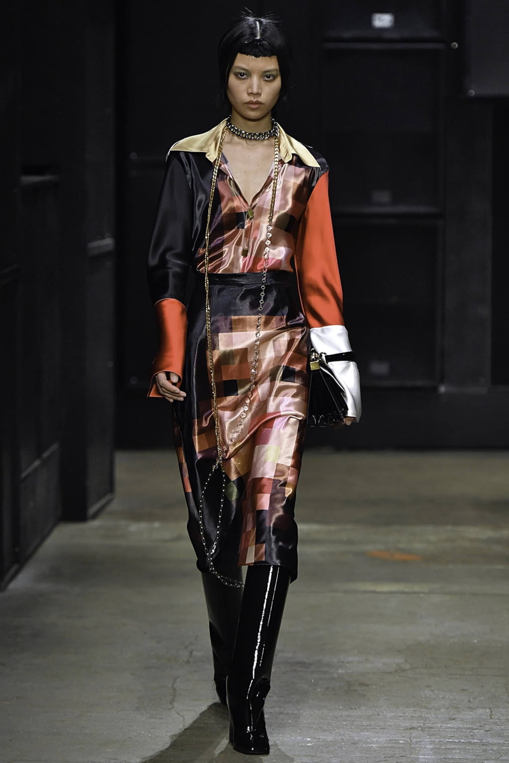 Fashion Week Milan Fall/Winter 2019 look 37 from the Marni collection 女装