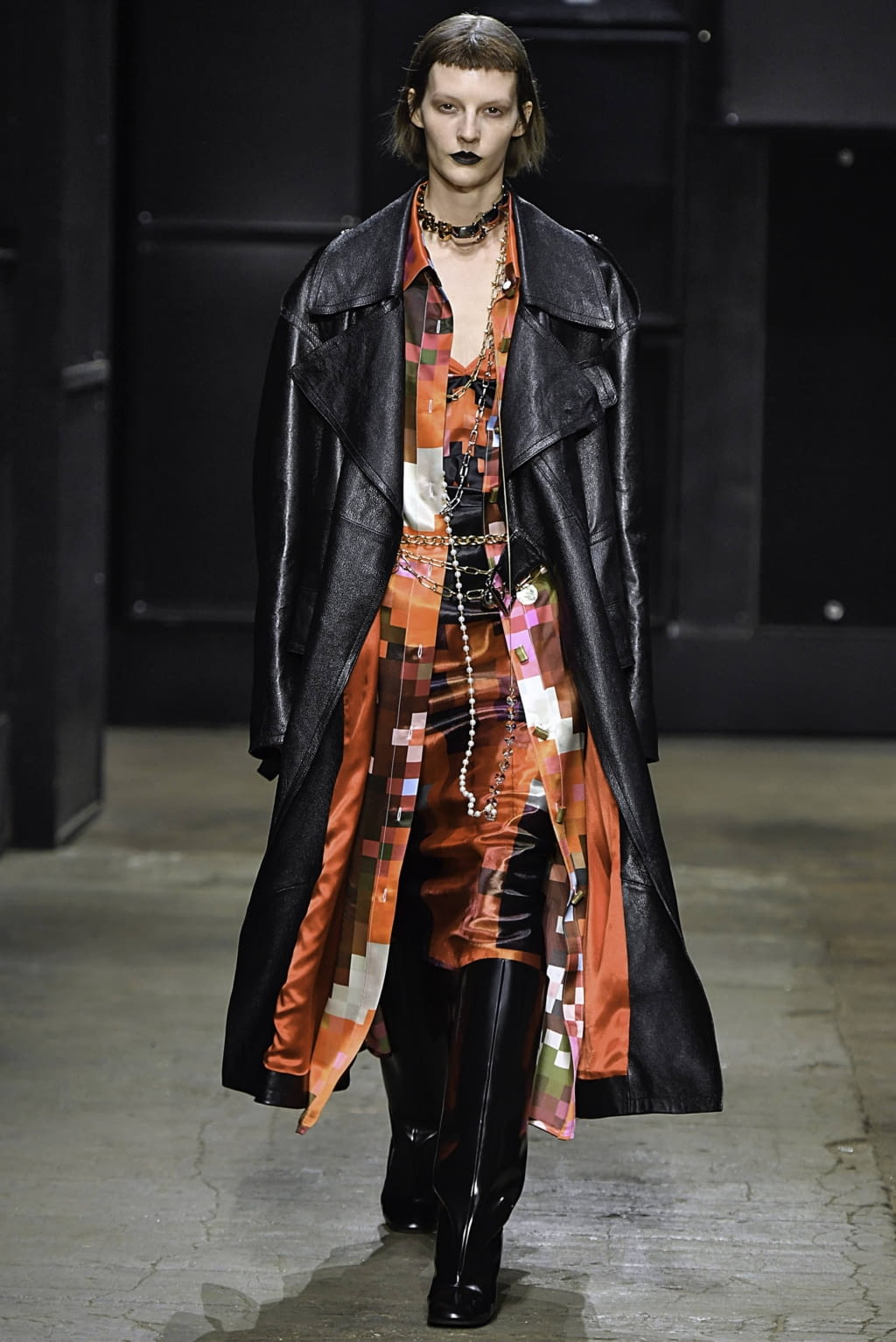 Fashion Week Milan Fall/Winter 2019 look 38 from the Marni collection 女装