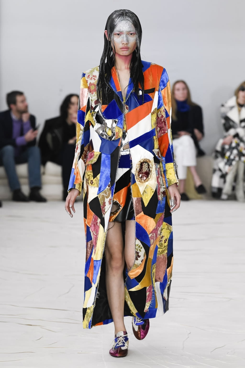 Fashion Week Milan Fall/Winter 2020 look 46 from the Marni collection 女装
