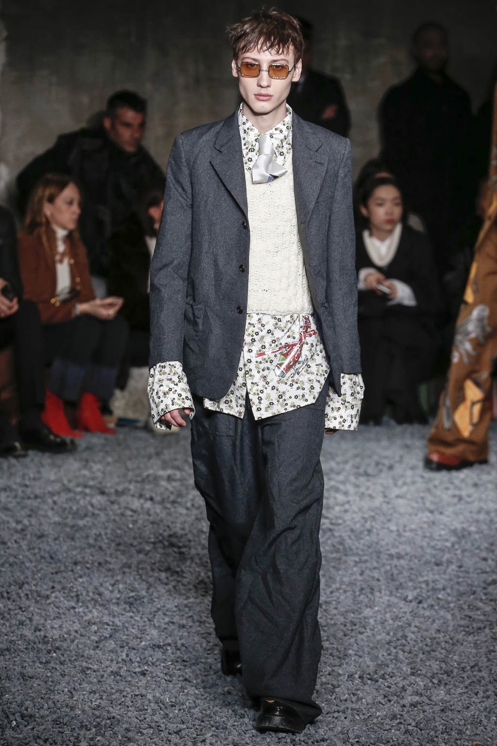 Fashion Week Milan Fall/Winter 2018 look 10 de la collection Marni menswear