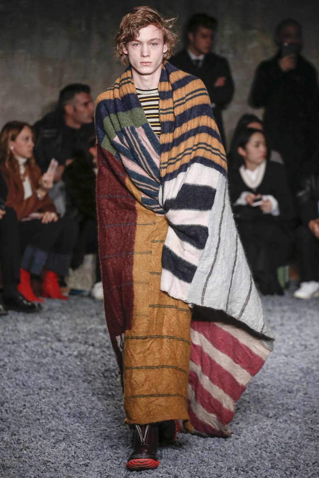 Fashion Week Milan Fall/Winter 2018 look 20 from the Marni collection 男装