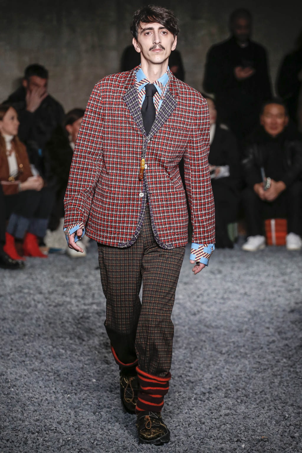 Fashion Week Milan Fall/Winter 2018 look 35 from the Marni collection 男装