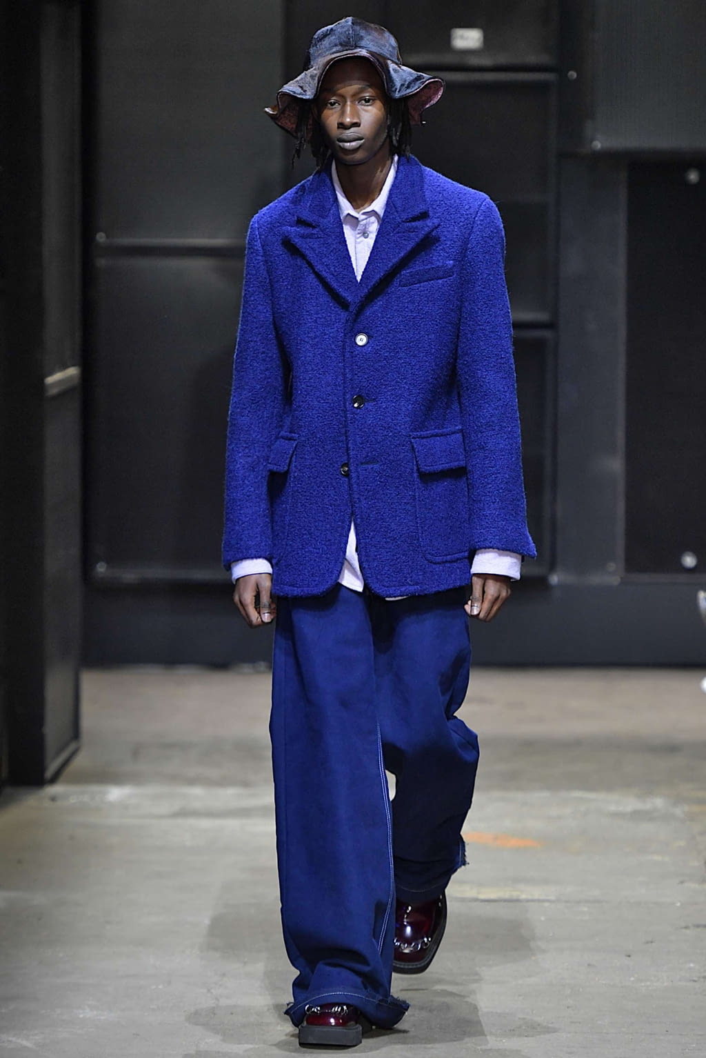 Fashion Week Milan Fall/Winter 2019 look 4 from the Marni collection 男装