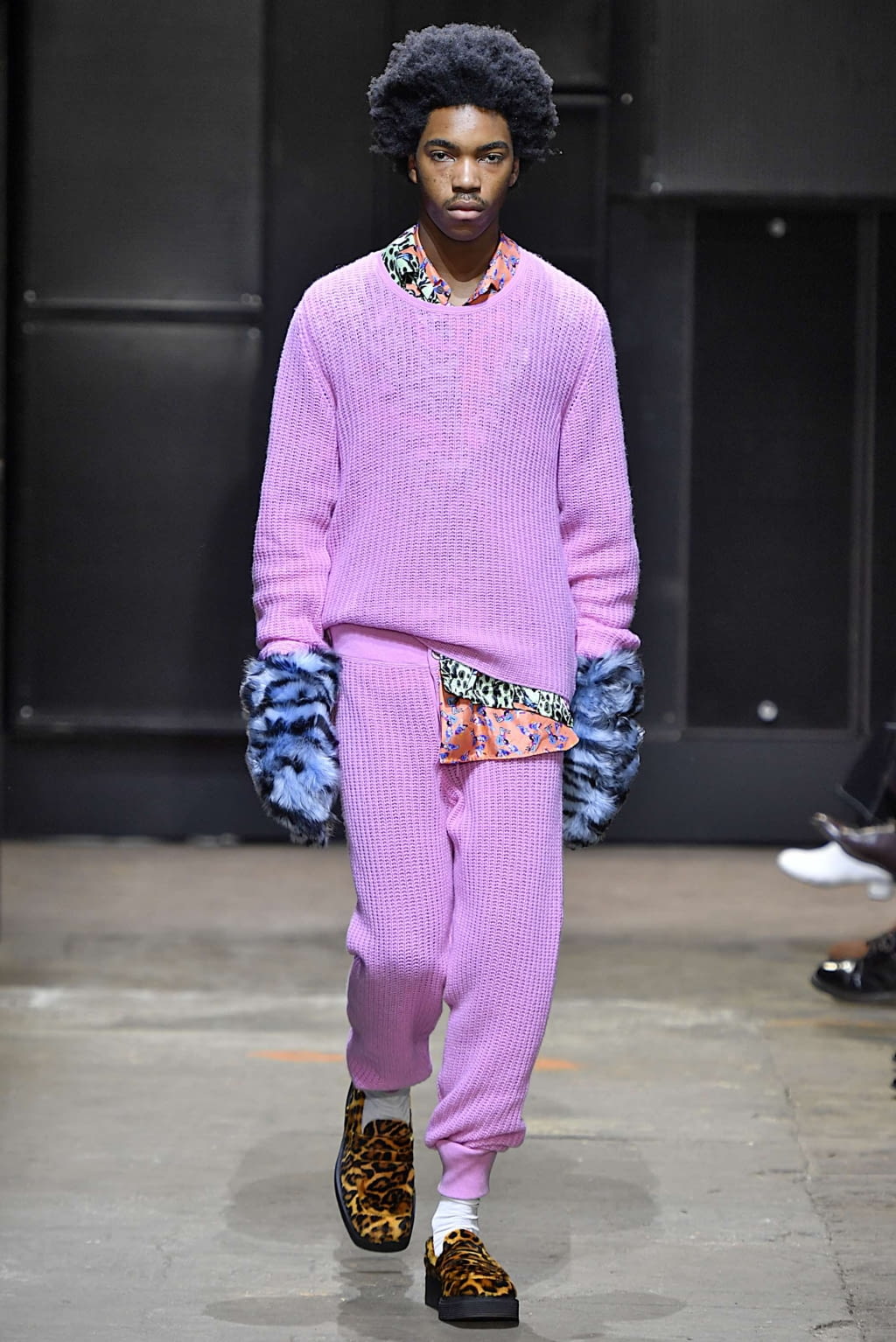 Fashion Week Milan Fall/Winter 2019 look 15 from the Marni collection 男装