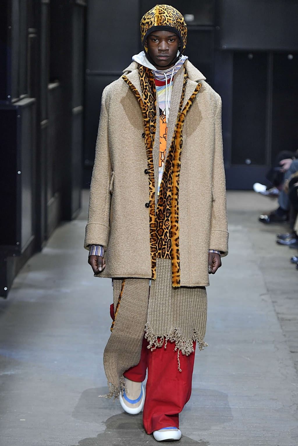 Fashion Week Milan Fall/Winter 2019 look 20 from the Marni collection 男装
