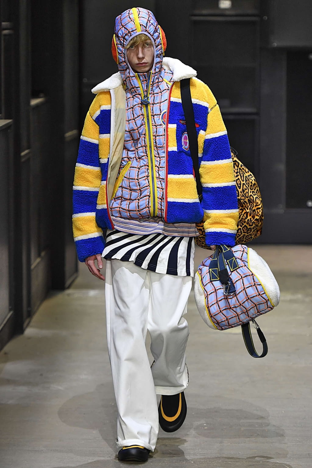 Fashion Week Milan Fall/Winter 2019 look 22 from the Marni collection 男装