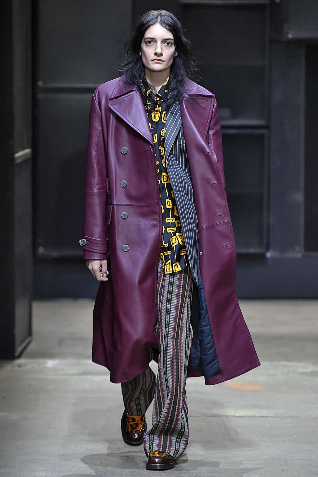 Fashion Week Milan Fall/Winter 2019 look 33 from the Marni collection 男装